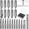 thumbnail image 1 of 22 piezas de extractores de tornillos dañados, brocas de pulido independientes, extractores de tornillos y extracción para pernos o tornillos dañados, 2-12 mm,, 1 of 5