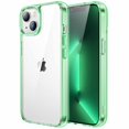 thumbnail image 1 of JETech Case for iPhone 14 Plus 6.7-Inch, Shockproof Phone Bumper Cover, Anti-Scratch Clear Back (Midnight Green), 1 of 6