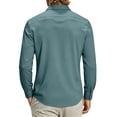 thumbnail image 4 of Men's Dress Shirts Long Sleeve Business Casual Button Down Shirts Regular Fit Formal Shirts, 4 of 5