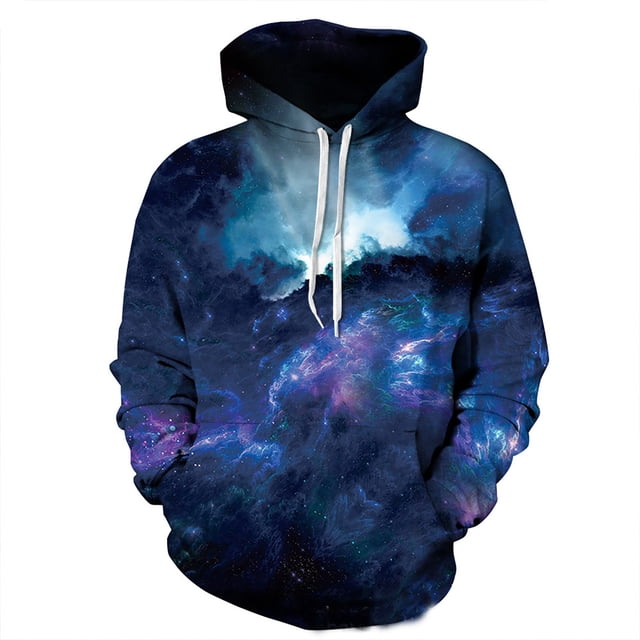 WILLBEST Sudaderas En Pareja Suéter Unisex para Pareja, Suéter con Estampado Digital, Sudadera De Manga Larga con Bolsillos Grandes para Hombres y Mujeres XXXXXGrande