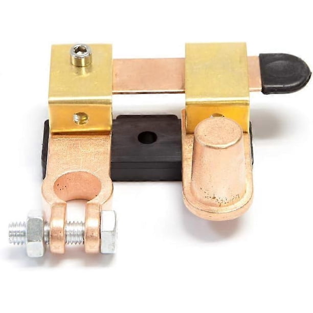 Top Post Negative Battery Disconnect Switch 12V/24V 250/750 Amps Knife Blade Isolator Power Cut Off Switch for Marine Car Boat RV ATV (Horizontal and