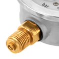 thumbnail image 3 of Manómetro hidráulico 0-250Bar 0-3750PSI G1/4 63mm Mini medidor de presión de dial manómetro de doble escala instrumento para agua aceite combustible, 3 of 5