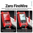thumbnail image 2 of maskred Automatic Digital Display Multi-meter Counts High-precision Maintenance Resistance Testers 9999 Counts Professionalism  Red, 2 of 8