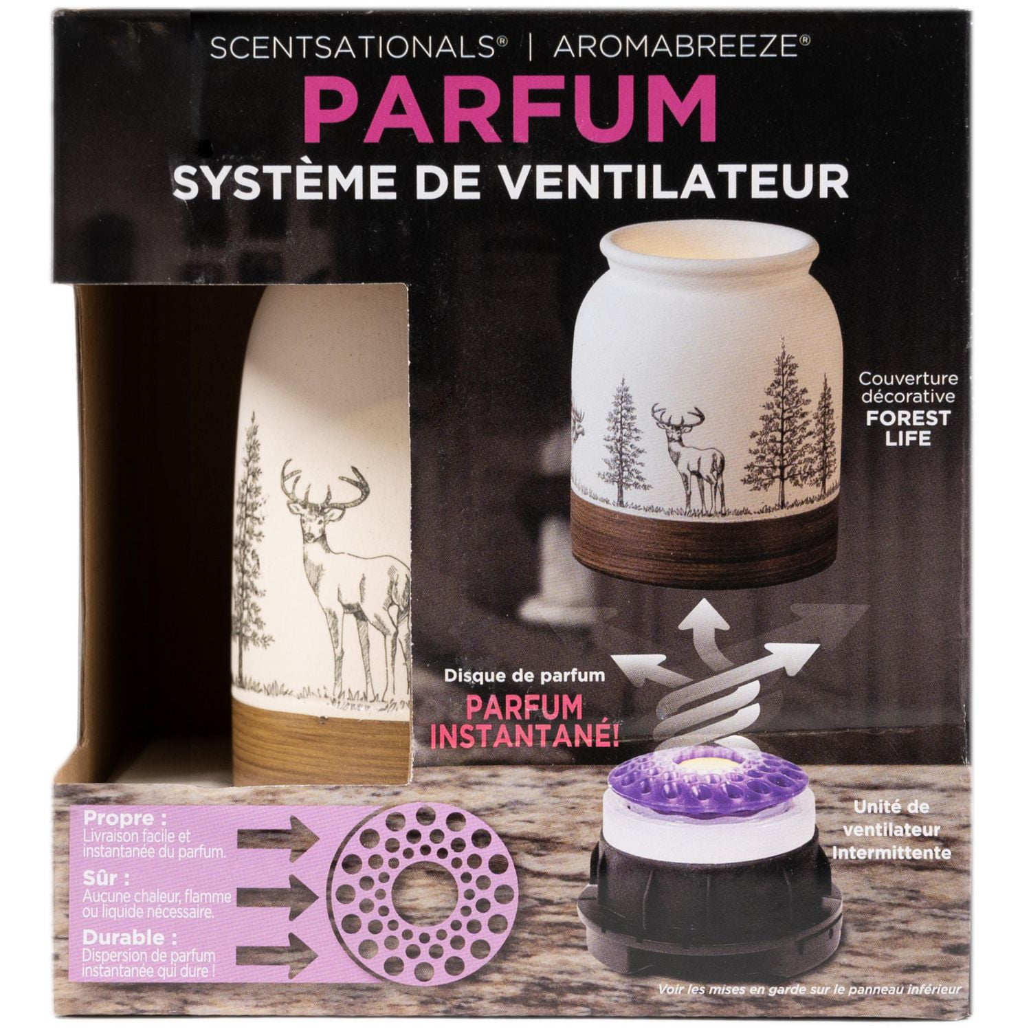 Unité de ventilateur Aromabreeze ScentSationals - Forest Life