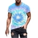 thumbnail image 1 of Camisetas de Manga Corta para Hombre Imprimir Deportes Camiseta de Cuello Redondo de Manga Corta, Blusa de Poliéster de Algodón Casual, 1 of 5