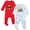 Red/blue, variant on Sesame Street Baby Boys' Zip-Up Footed Sleep N' Play Coverall Ivory Cookie Monster
