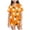 Yellow, variant on enyan Halloween Pjs Girls Pumpkin Pajama Set Ghost Pjs Jammies Short Sleeve Button Down Lounge Sleepwear Girls' Pajama Sets(Yellow,2-3 Years)