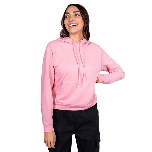 Sudadera basica para Mujer, Colección: Pilates Princess rosa claro G