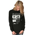 thumbnail image 3 of Christian Faith Isaiah Mountains Long Sleeve TShirt Men Women Brisco Brands S, 3 of 5