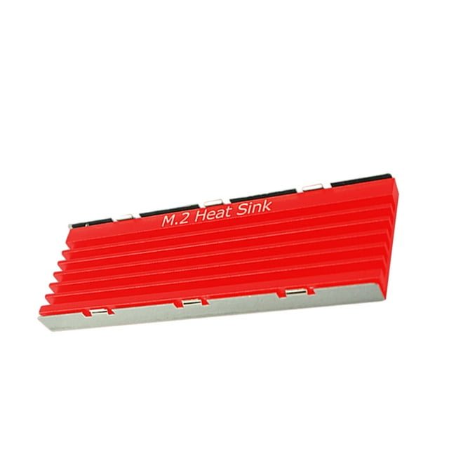 Disipador de calor Inteprter Radiador de aluminio de doble capa rojo