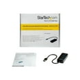 thumbnail image 4 of StarTech.com 4 Port USB 3.0 Hub, USB-A to 4x USB 3.0 Type-A with Individual On/Off Port Switches, SuperSpeed 5Gbps USB 3.1/USB 3.2 Gen 1, USB Bus Powered, Portable, 9.8" Attached Cable - Windows/macOS/Linux (HB30A4AIB) - Hub - 4 x USB 3.1 Gen 1 - desktop - for P/N: HB30C4AIB, 4 of 6