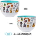 thumbnail image 6 of Silver Buffalo Harry Potter Icons Ceramic Ramen Noodle Rice Bowl with Chopsticks, Microwave Safe, 20 Ounces, 6 of 10