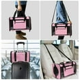 thumbnail image 5 of Basstop Cat Dog Carrier Portable Bag Outing Travel Foldable Pets Shoulder Bag Handbag for Puppy Kitten Air Transport, 5 of 8