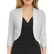 thumbnail image 1 of Cárdigan de moda para mujer, chaqueta informal de color de manga media, traje pequeño de negocios, cárdigan de mujer, abrigo para mujer, 1 of 4