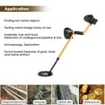 thumbnail image 3 of Riwcyla High Sensitivity High Performance Metal MD3010II Underground Metal Gold Digger Treasure Hunter Treasures Seeking Tool + Earphone + Shovel + Rake, 3 of 6