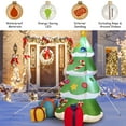 thumbnail image 5 of Costway 6 FT Inflatable Christmas Tree w/ Gift Boxes LED Bulbs Blow Up Yard Decoration, 5 of 12