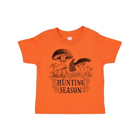 

Inktastic Hunting Season with Mushrooms Gift Toddler Boy or Toddler Girl T-Shirt