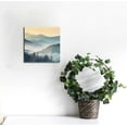 thumbnail image 3 of FANNA Wall Decor for Bedroom Sunrise Misty Forest Print Picture Paintings Wall Art for Living Room Bathroom Canvas Artwork Modern Room Wall Decorations 12x12 in, 3 of 5