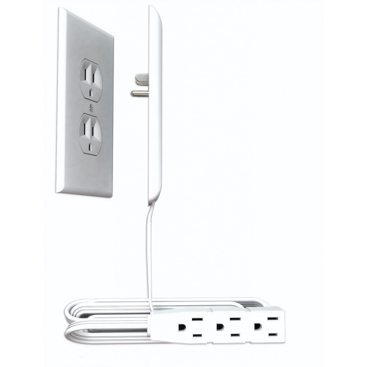 Sleek Socket 9MOVSZW UltraThin Electrical Oversized Outlet Cover