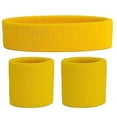 thumbnail image 1 of Sweatbands Set Headband Wristband Elastic Athletic Sweat Absorbing Sweatband, 1 of 4