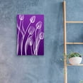thumbnail image 4 of Epic Art 'X-ray Flowers Purple' by GraphINC, Acrylic Glass Wall Art, 16"x24", 4 of 8
