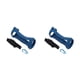 thumbnail image 1 of Inteprter Funda de silicona para altavoz con correa, mosquetón, almacenamiento de altavoz, funda a prueba de polvo, reemplazo para Charge 5, azul tibetano azul tibetano 2piezas Inteprter CBP586439, 1 of 5