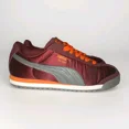 thumbnail image 1 of PU & MA Sneakers Womens Sz 8.5 US Red Orange Nylon Low Top Shoes EUR 38.5 UK 5.5, 1 of 6