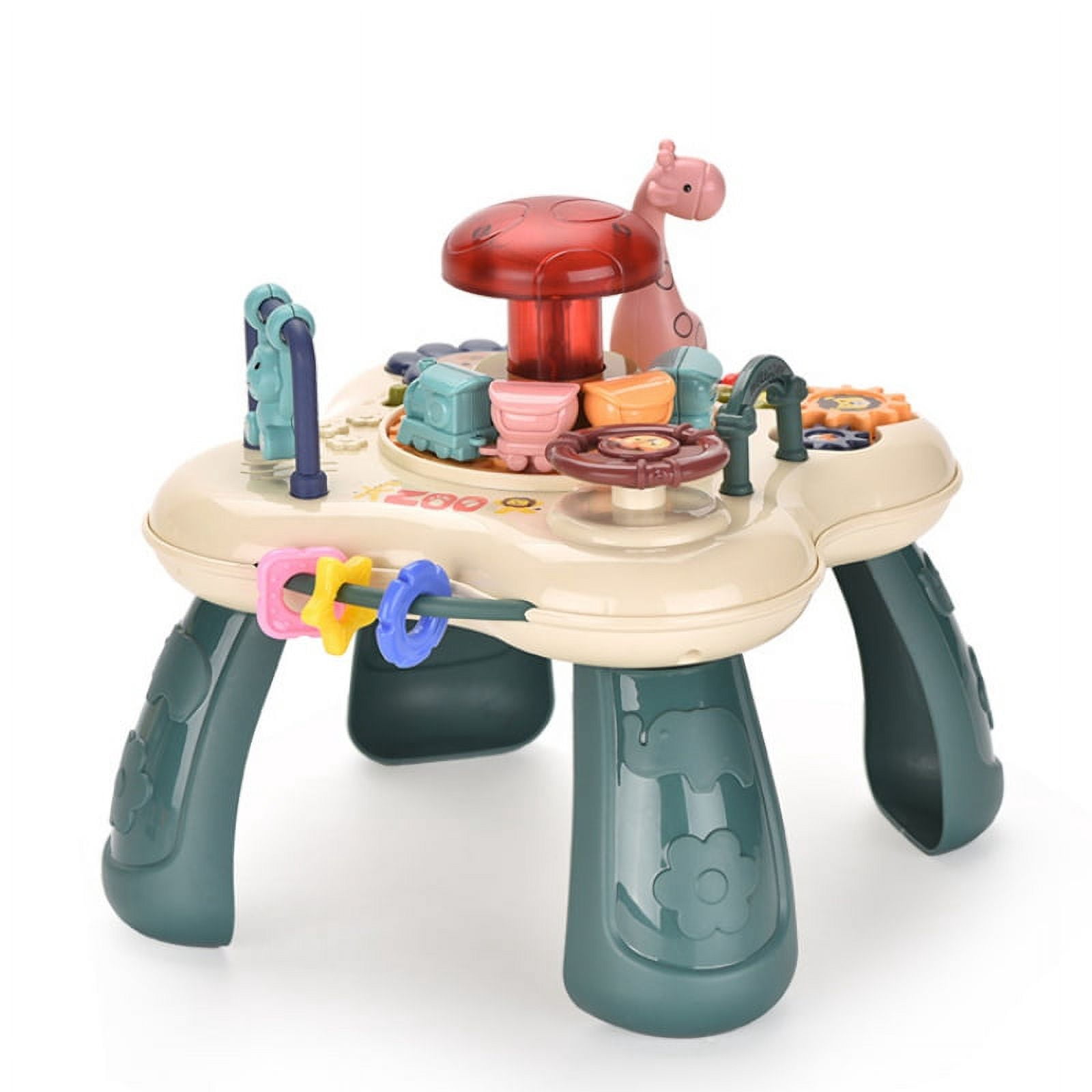 Mini Toddler Activities Game Table with Lights and Music Parent-child Toys