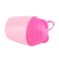 thumbnail image 3 of Pink Kid Wash Hair Bathing Flusher, Plastic Material Removable Design Baby Shampoo Rinse Cup Pink  for Baby Bath, 3 of 7