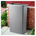 thumbnail image 6 of YHKJ Gray 23 Gallon Slim Rectangular Trash Can with lid Restaurant Trash can Trash can Tall Plastic Trash can Industrial Trash can Square Trash cans for Kitchen Trash can with Dome Lid, 6 of 7