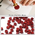 thumbnail image 4 of Cuadros Decorativos 100 cuentas de cera de sello rojo octágono con cuentas para letras (rojo fuego) DQrwqpou  Nuevos Originales, 4 of 9