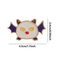 thumbnail image 3 of Uutvmp Cute Cartoon Halloween Brooch Pin Set, Novelty Funny Pumpkin Ghost Candy Bat Enamel Lapel Pins, Clothing Bags Hats Brooches Badge Jewelry Thanksgiving Party Costume Gift, 3 of 5