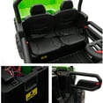 thumbnail image 4 of Kids 24V Ride on Toys Truck with Remote Control, 2 Seater Powered Four-Wheeler UTV Vehicle, 4x200W Outdoor Toys Car w/ Electric Dump Bed, Shovel, Bluetooth/Music, Green, 4 of 8