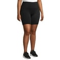 thumbnail image 5 of Under Control Women’s Adult Plus Size Active Seamless Bicycle Short with Phone Pocket Athletic Shirts & Tops, 5 of 7
