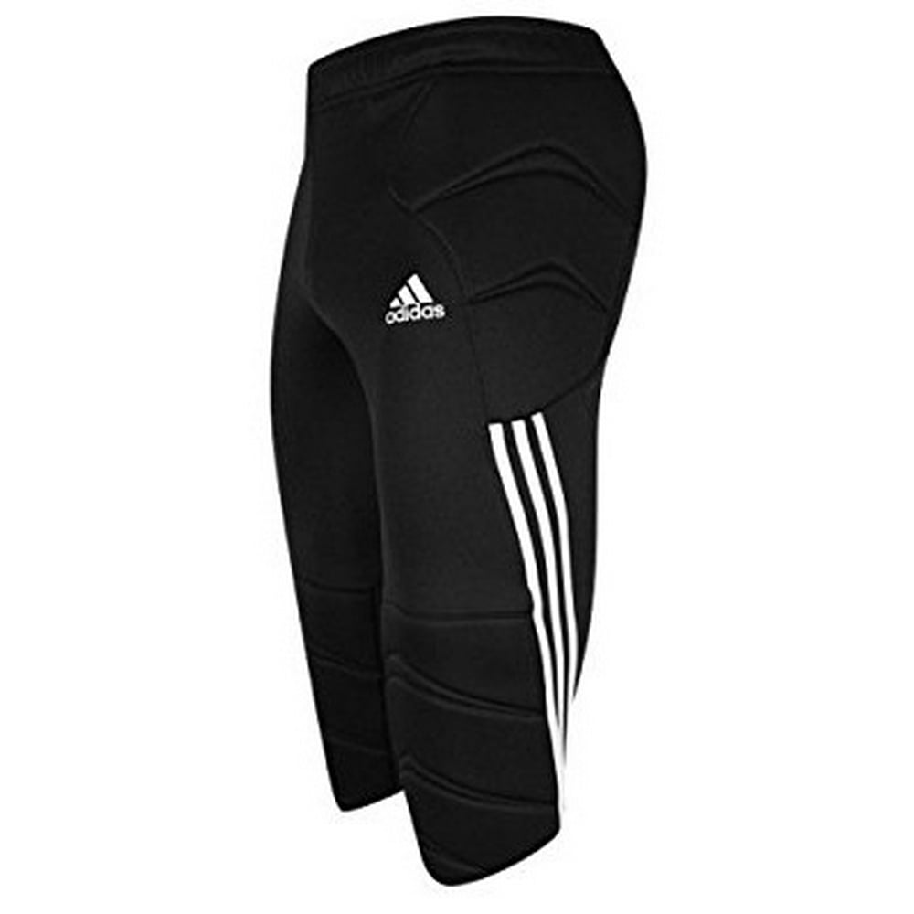 Men's Black Adidas Tierro Goalkeeper 3/4 Soccer Pants