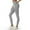 A0292-Gray, variant on QUINDOS Athletic Leggings for Women High Waist Gym Running Fitness Yoga Pants Sports Wokout Slim Pants