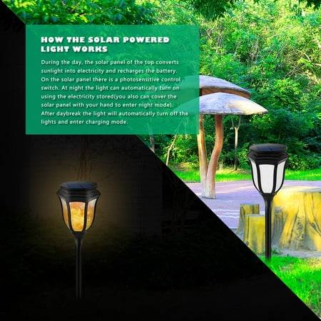 Solar Flame Flickering Led Light Control Waterproof 96 Solar Flame Flickering Led Light Control Waterproof 96 Torch
