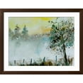 thumbnail image 2 of Art.com Watercolor Mist Art Print by Pol Ledent, Brown Frame Wall Art, 40" x 32", 2 of 5