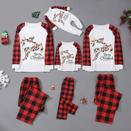

LEEy-world Christmas Pajamas Matching Christmas Pajamas For Family And Couples Red S