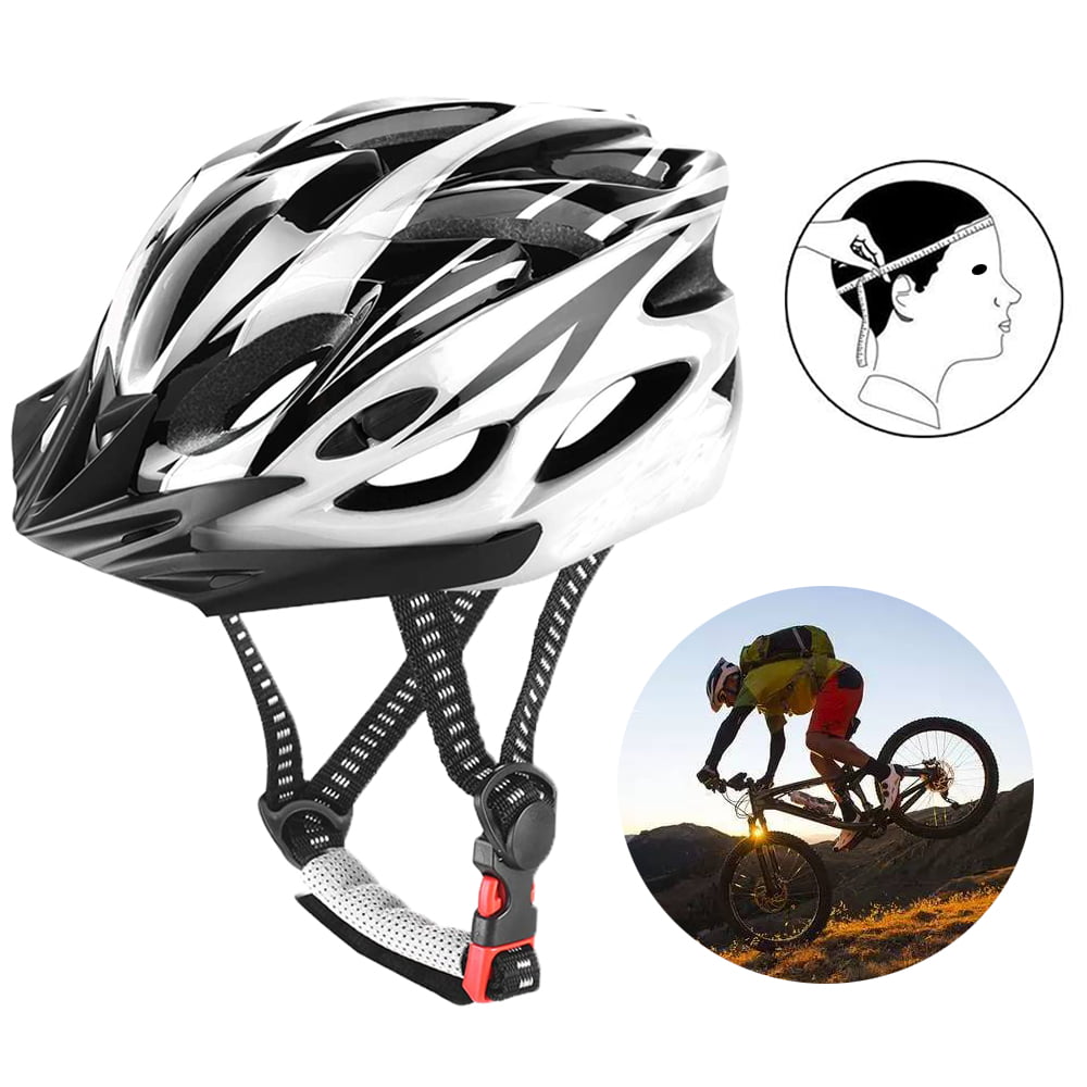 Mountain Cycle Helmets Ladies Bike Helmet Adult With Visor Adjustable Size ... 