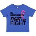 thumbnail image 3 of Inktastic My Daughters Fight is my Fight- breast cancer awareness Boys or Girls Toddler T-Shirt, 3 of 5