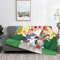 thumbnail image 7 of Family Guy Cartoon Flannel Blanket Ultra-Soft Micro Fleece Throw Blanket For Bed Sofa Couch Car Office Unisex Adult Fuzzy Bed Blanket Cozy Kids Throw Blanket 40"x30", 7 of 7
