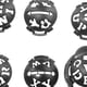 thumbnail image 3 of Línea de de trazador de líneas de pelota para golf de letras Herramientas de alineación de dibujo Gris, 3 of 6
