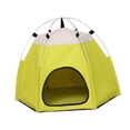 thumbnail image 3 of Casa para gatos Yinane tienda para mascotas Nido desmontable Amarillo, 3 of 8
