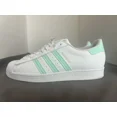 thumbnail image 1 of Adi - das Mens Superstar Cloud White Clear Mint Sneaker Shoes Men’s Size 9.5., 1 of 6