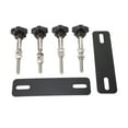 thumbnail image 2 of Recovery Track Mounting Kit, Impact Resistant Space Saving Traction Boards Mounting Pins Kits  Rustproof  for Recovery Tracks 12 To 17cm Hole Spacing, 2 of 7
