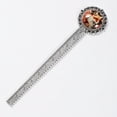 thumbnail image 2 of Fox Vintage Silver Lace-Edged Bookmark: a Gift for Readers and Book Lovers, 2 of 5