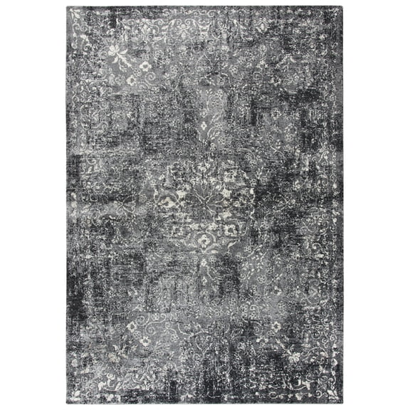 Rizzy Rugs Panache Area Rug PN6971 Gray Faded Distressed 3' 3" x 5' 3" Rectangle