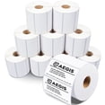 thumbnail image 1 of Etiquetas térmicas directas Aegis Adhesives de 7,62 cm x 3,81 cm (10 rollos), 1 of 1