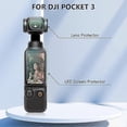 thumbnail image 2 of 2 Lens Protection 2 Screen Protector for DJI Osmo Pocket 3, Made of Tempered Glass, Hardness 9H, Touch Sensitive, Complete Screen Protection, 2 of 5